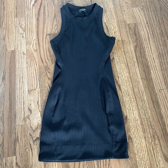 Nasty Gal Dresses & Skirts - Nasty Gal Ribbed Black Dress